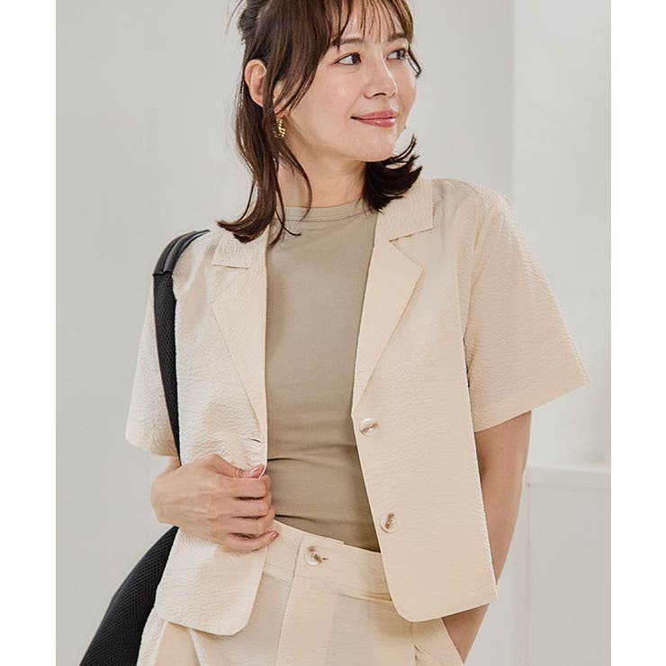 スクエアカットリブニットタンクトップ 春 夏 秋 | aquagarage | 詳細画像19 