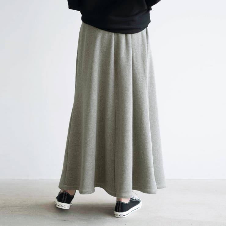 選べる3丈★ふかふか裏起毛★厚倒的あったかフレアスカート | aquagarage | 詳細画像2 