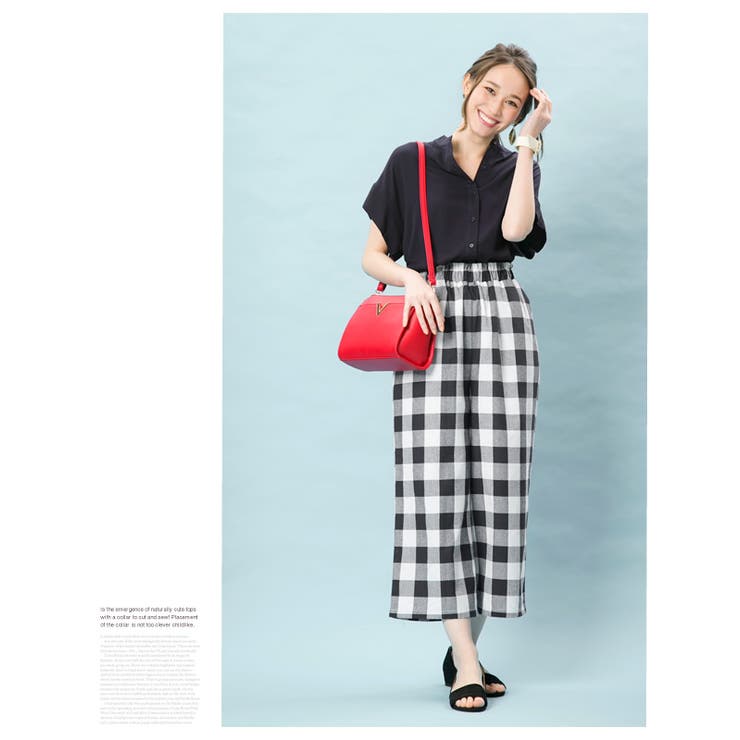 ブラウス トップス フレンチスリーブ[品番：QU000005621]｜aquagarage