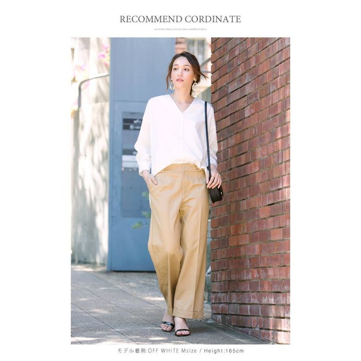 Vネック シャツ ブラウス | aquagarage | 詳細画像15 