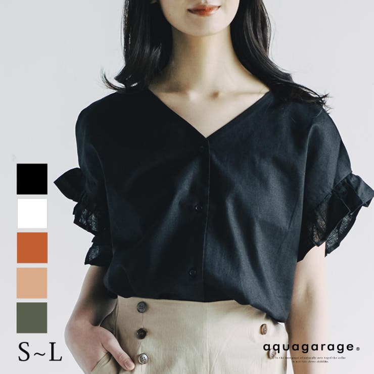 ブラウス シャツ トップス | aquagarage | 詳細画像1 