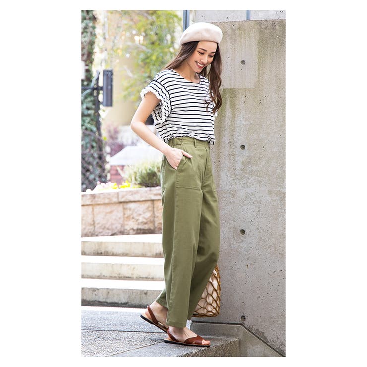 ベイカーパンツ レディース ワイドパンツ | aquagarage | 詳細画像7 