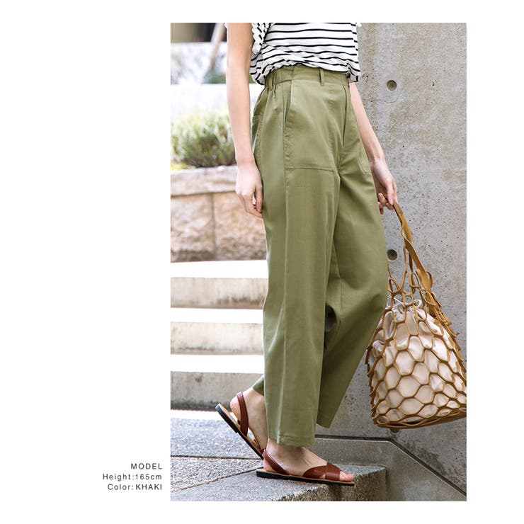 ベイカーパンツ レディース ワイドパンツ | aquagarage | 詳細画像8 