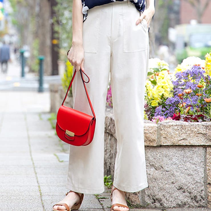 ナチュラル | ベイカーパンツ レディース ワイドパンツ | aquagarage