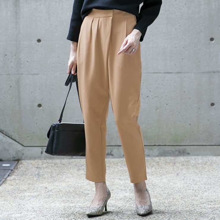 ラップ風テーパードパンツ ボトムス レディース | aquagarage | 詳細画像2 