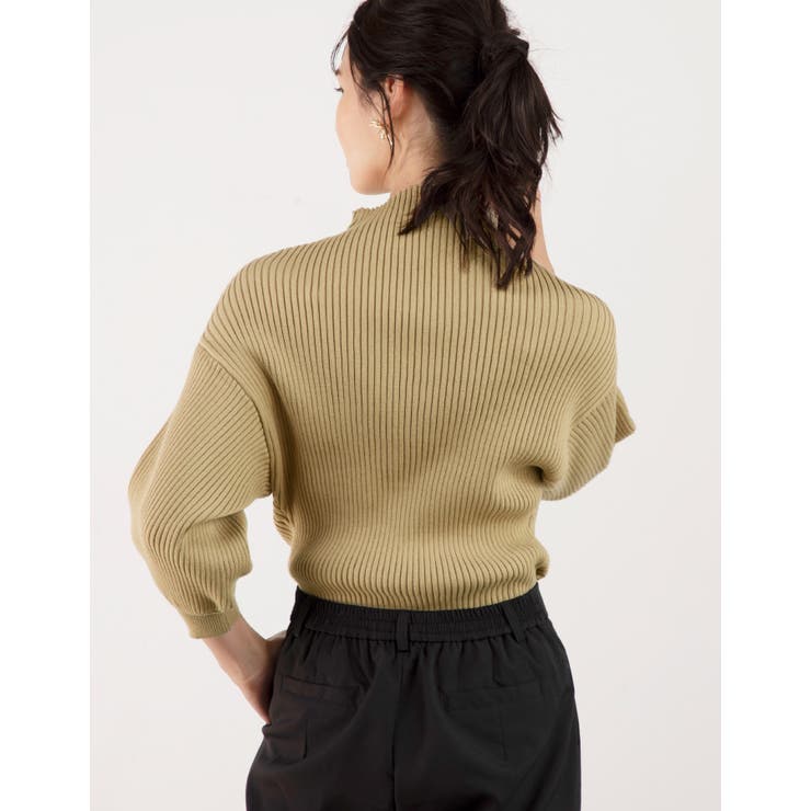 ぽわん袖ニットトップス | aquagarage | 詳細画像12 