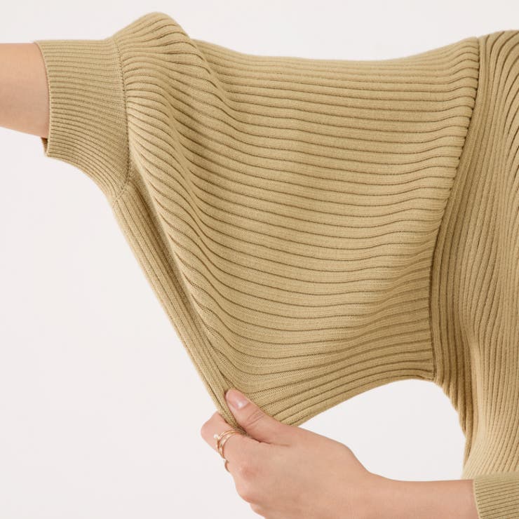 ぽわん袖ニットトップス | aquagarage | 詳細画像15 