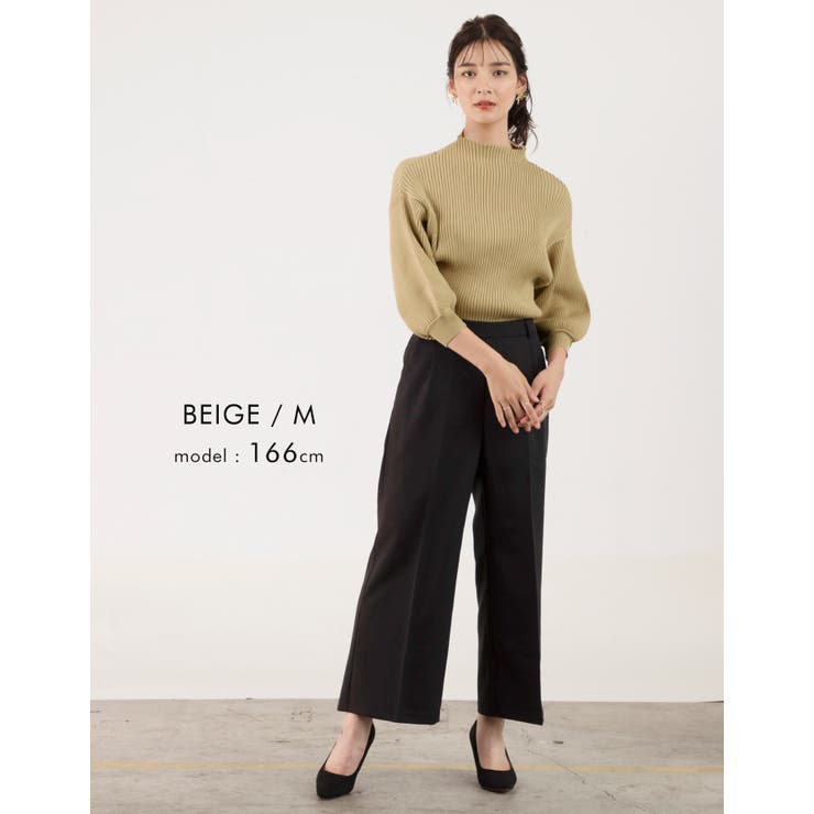 ぽわん袖ニットトップス | aquagarage | 詳細画像8 