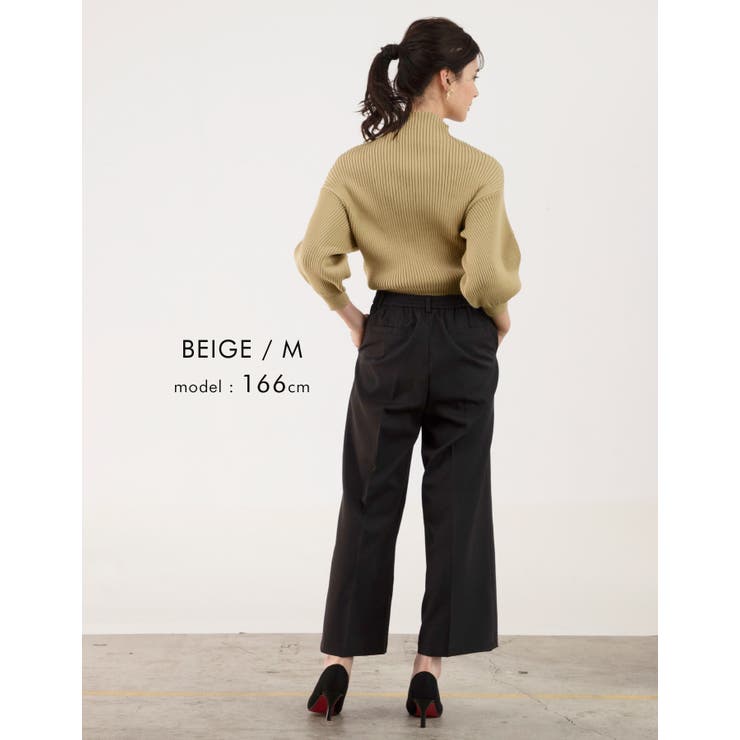 ぽわん袖ニットトップス | aquagarage | 詳細画像9 