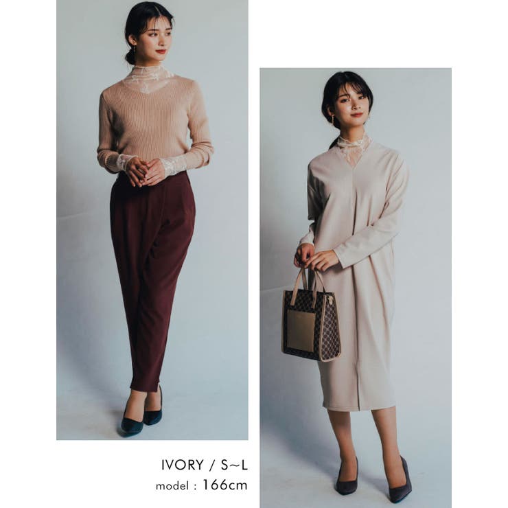 首元のシワをオシャレに隠せる女性らしい贅沢な一枚！総レースインナー | aquagarage | 詳細画像17 