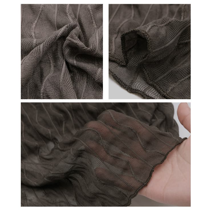 首元のシワをオシャレに隠せる女性らしい贅沢な一枚！総レースインナー | aquagarage | 詳細画像6 