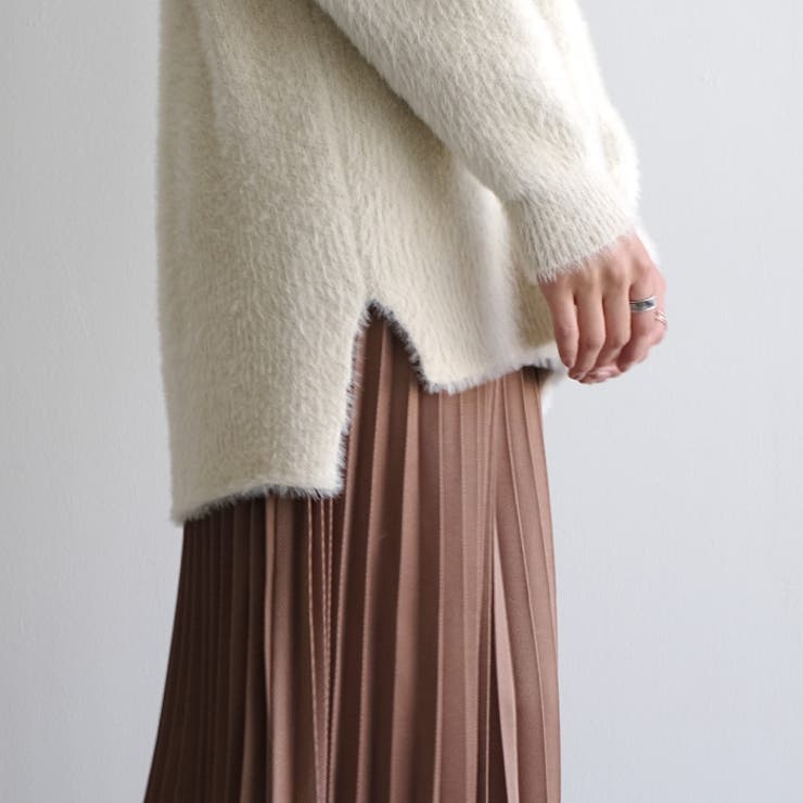 オーバーサイズシルエットが可愛い♪ずっと着ていたくなる肌触りが魅力のシャギーニッ… | aquagarage | 詳細画像11 