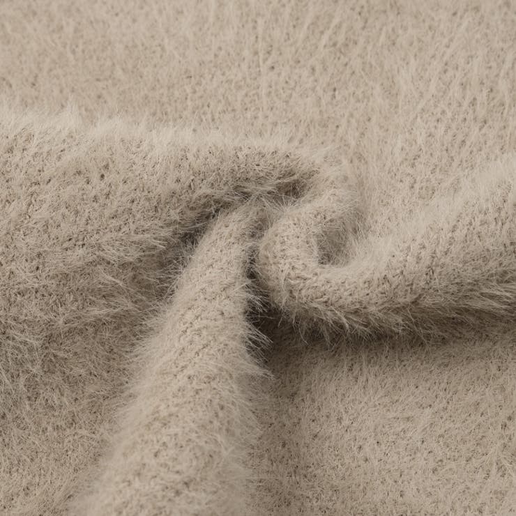 オーバーサイズシルエットが可愛い♪ずっと着ていたくなる肌触りが魅力のシャギーニッ… | aquagarage | 詳細画像6 