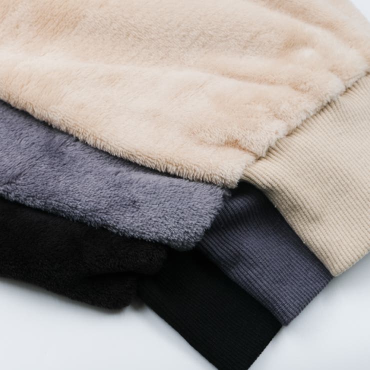 ふんわり気持ちいいボア素材！2丈から選べるゆるシルエットボアパーカー | aquagarage | 詳細画像4 