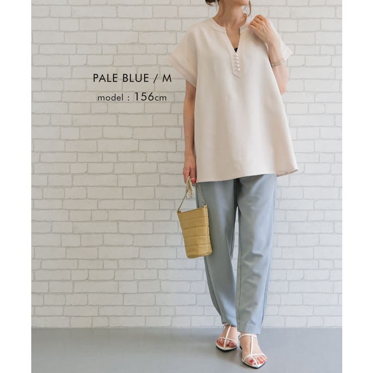 どんなトップスとも合わせやすい！タック入りジョガーパンツ | aquagarage | 詳細画像12 