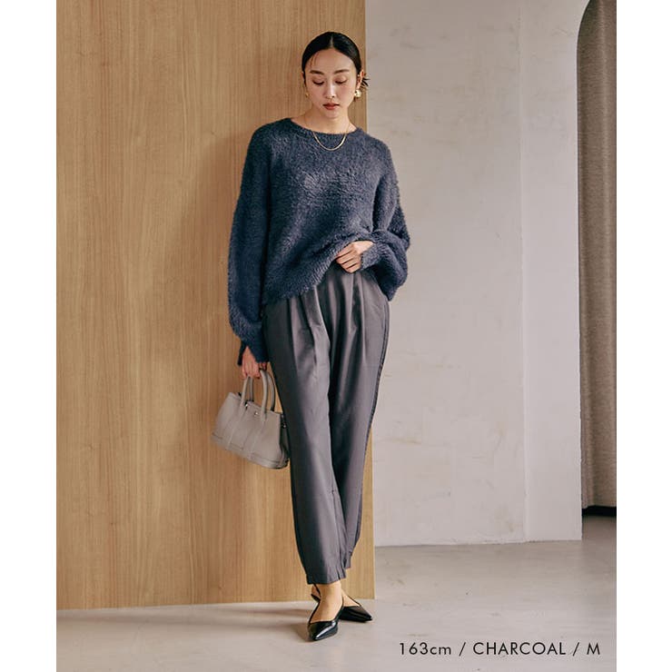 どんなトップスとも合わせやすい！タック入りジョガーパンツ | aquagarage | 詳細画像16 