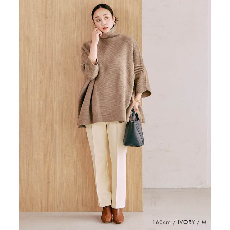 フレアパンツ レディース M L LL 裏起毛[品番：QU000008115