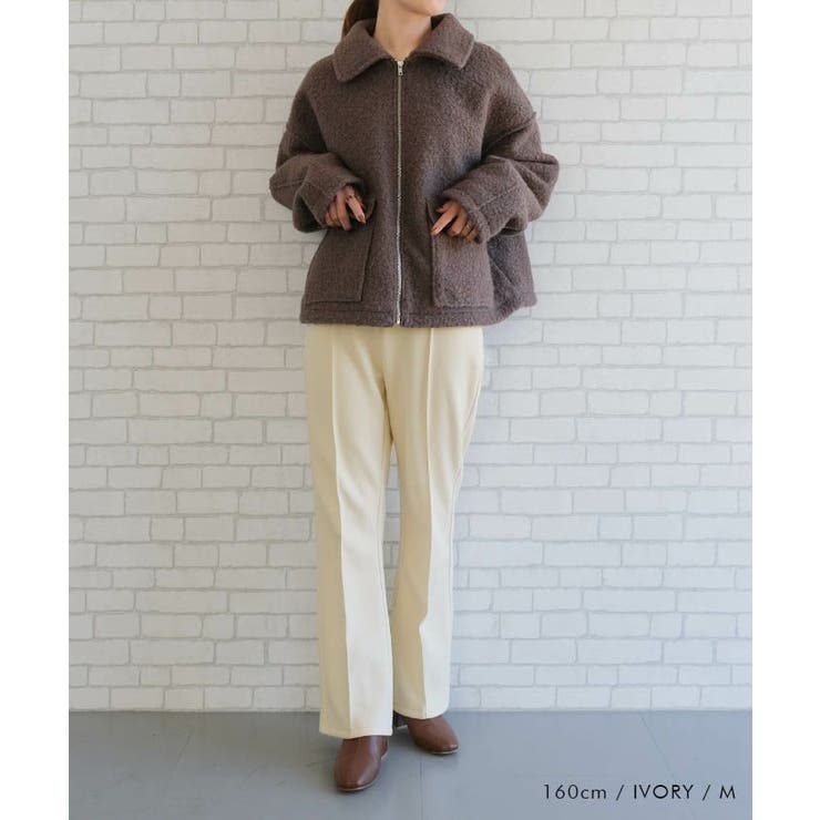 フレアパンツ レディース M L LL 裏起毛 | aquagarage | 詳細画像18 