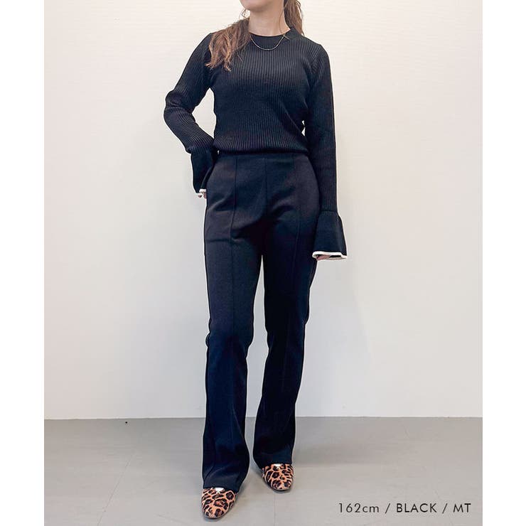 フレアパンツ レディース M L LL 裏起毛 | aquagarage | 詳細画像5 