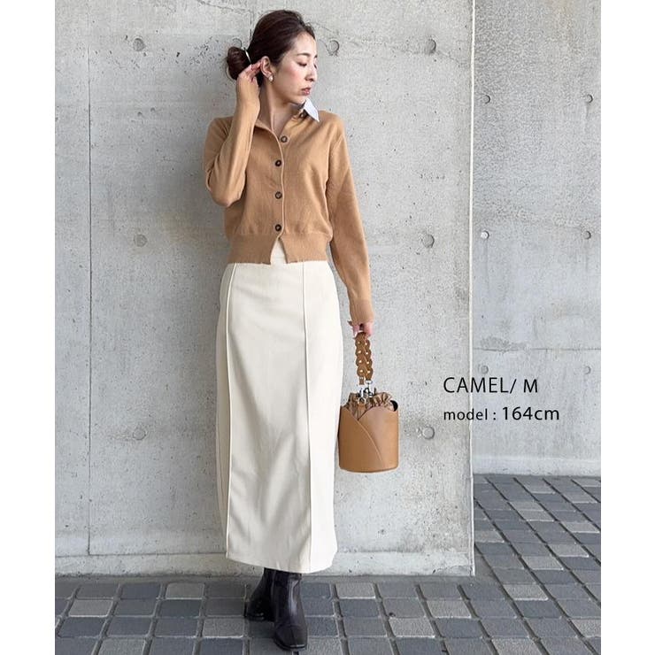 切替フェイクレイヤードカーディガン 襟付きカーディガン | aquagarage | 詳細画像20 