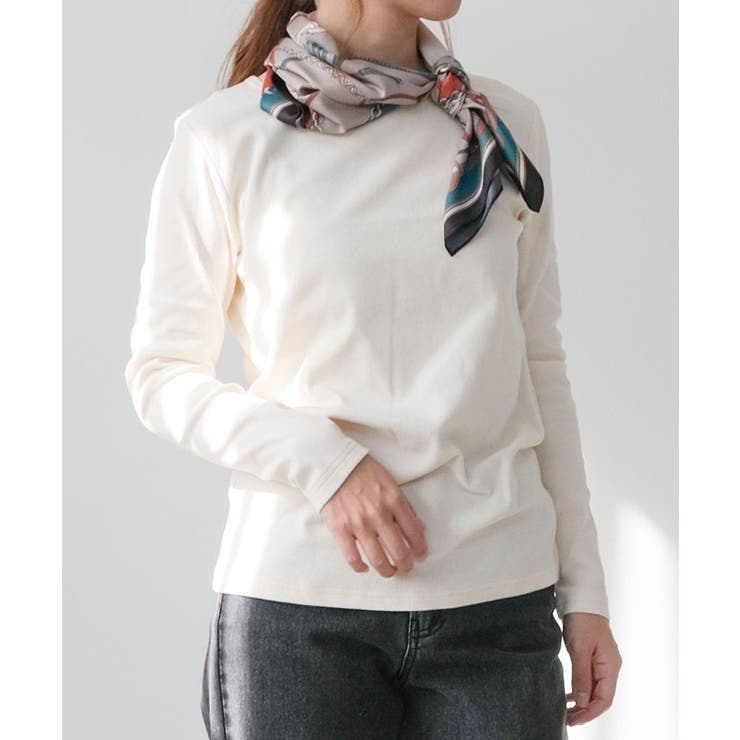 ネックが選べるリブカットソー 春 秋 冬 M L | aquagarage | 詳細画像16 