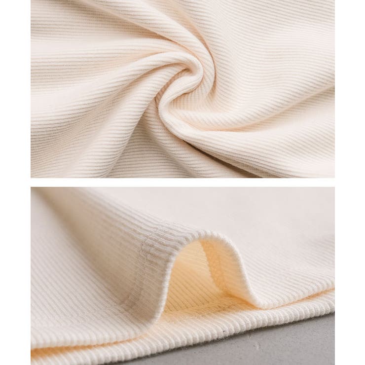 ネックが選べるリブカットソー 春 秋 冬 M L | aquagarage | 詳細画像21 