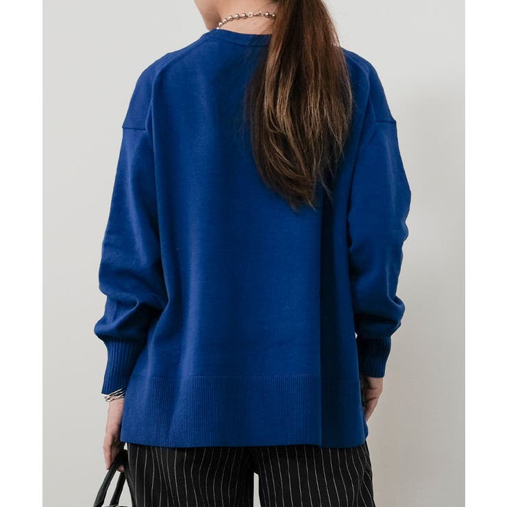 サイドスリットニットプルオーバー 秋 冬 M レディース | aquagarage | 詳細画像13 