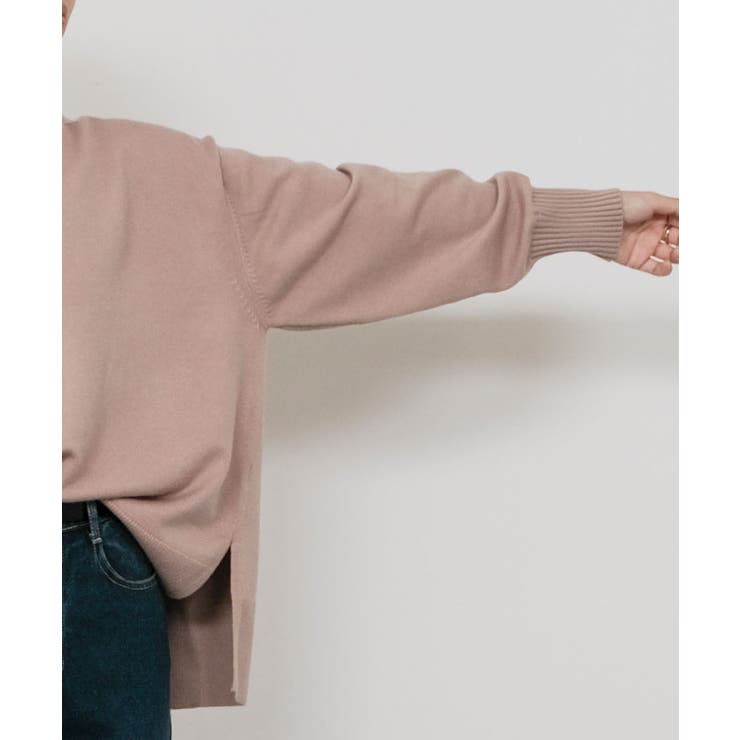 サイドスリットニットプルオーバー 秋 冬 M レディース | aquagarage | 詳細画像18 