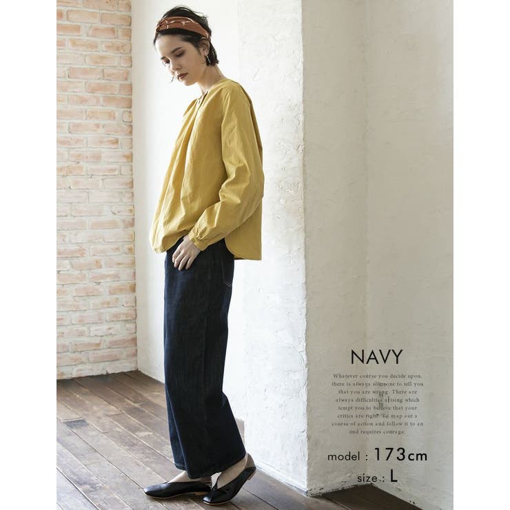 今すぐ取り入れたい！5サイズ展開ワイドデニムパンツ | aquagarage | 詳細画像17 