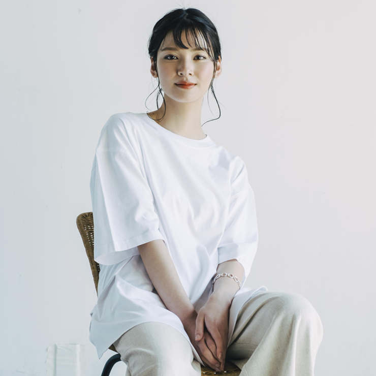 Tシャツ トップス カットソー[品番：QU000006805]｜aquagarage