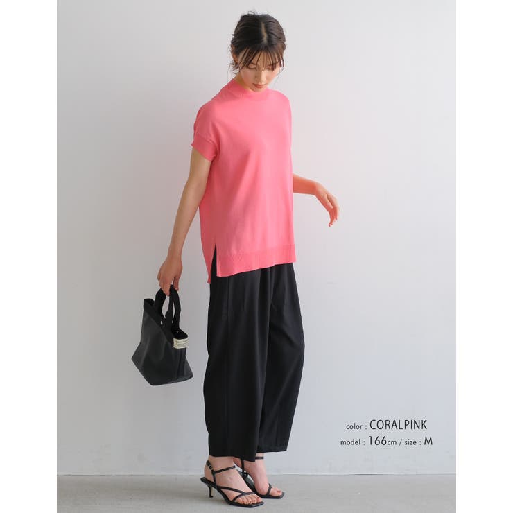 新品未開封タグ付き♡デサントゴルフ♡サマーニットトップス　スワロフスキーM 新品未開封タグ付き♡デサントゴルフ♡サマーニットトップス