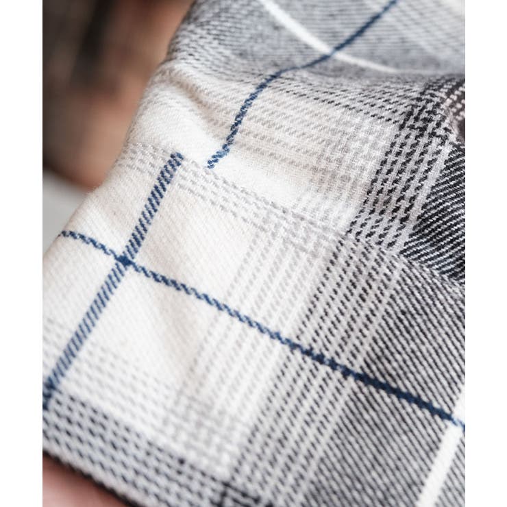 チェックロングシャツ 秋 冬 レディース チェック ロング シャツメール | aquagarage | 詳細画像30 