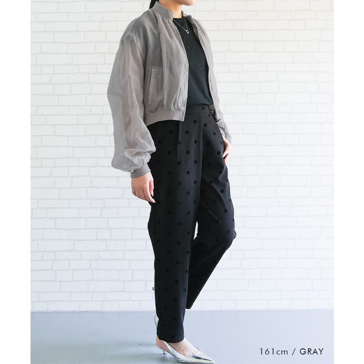 バンドカラーシアーシャツ レディース 春 秋 M | aquagarage | 詳細画像15 