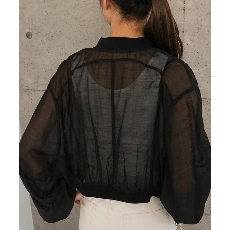 バンドカラーシアーシャツ レディース 春 秋 M | aquagarage | 詳細画像20 