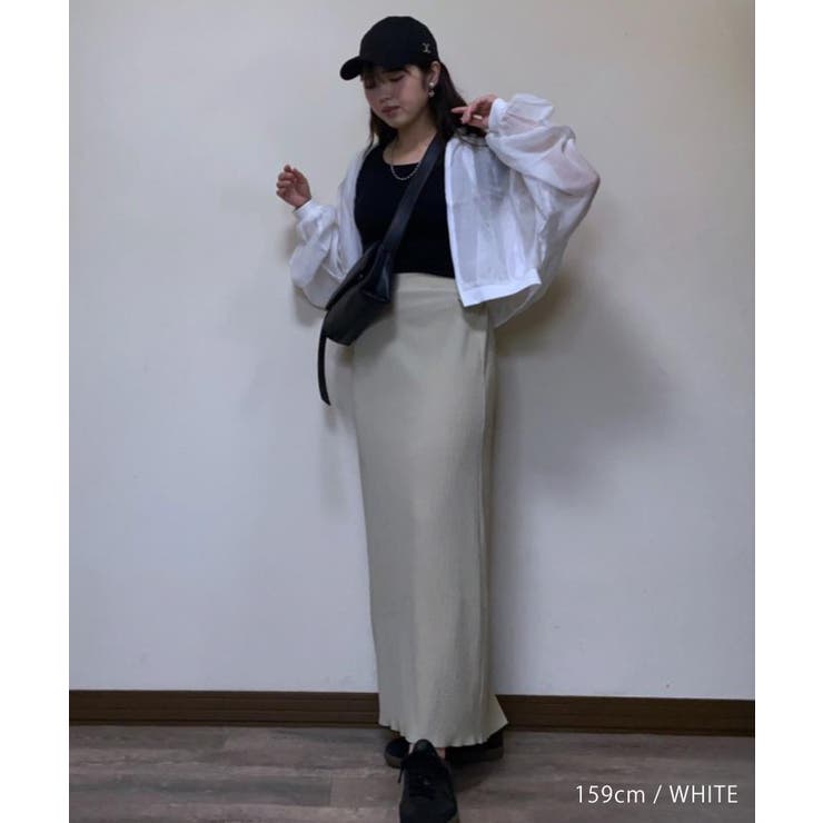 バンドカラーシアーシャツ レディース 春 秋 M | aquagarage | 詳細画像21 