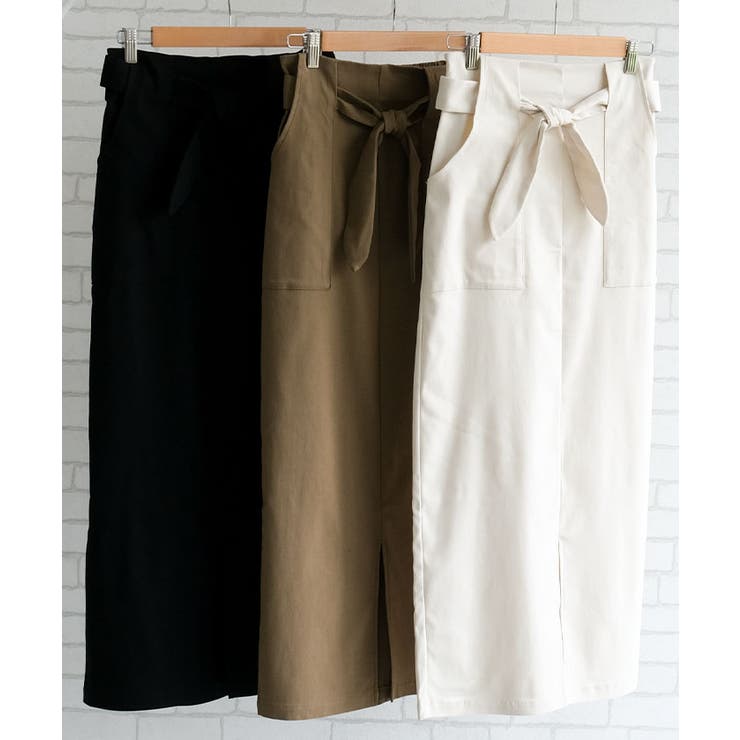 ストレッチベイカースカート レディース 春 夏 秋 M L | aquagarage | 詳細画像22 