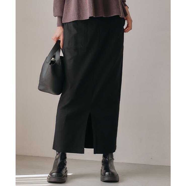 ストレッチベイカースカート レディース 春 夏 秋 M L | aquagarage | 詳細画像3 