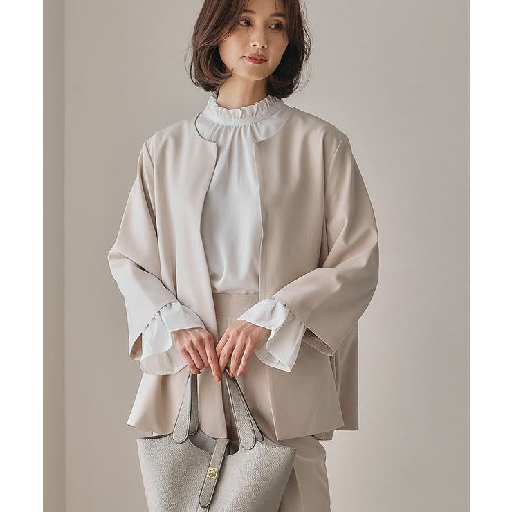 フリルスタンドカラーブラウス 秋 冬 | aquagarage | 詳細画像20 