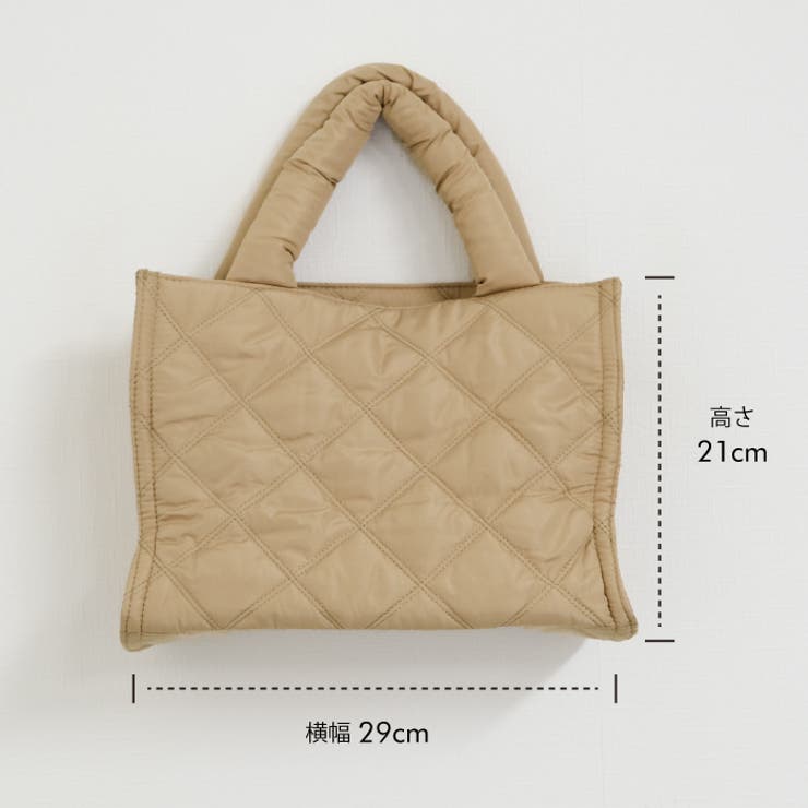 ハンド・ショルダーの2wayで使える! キルティングハンドバッグ | aquagarage | 詳細画像5 
