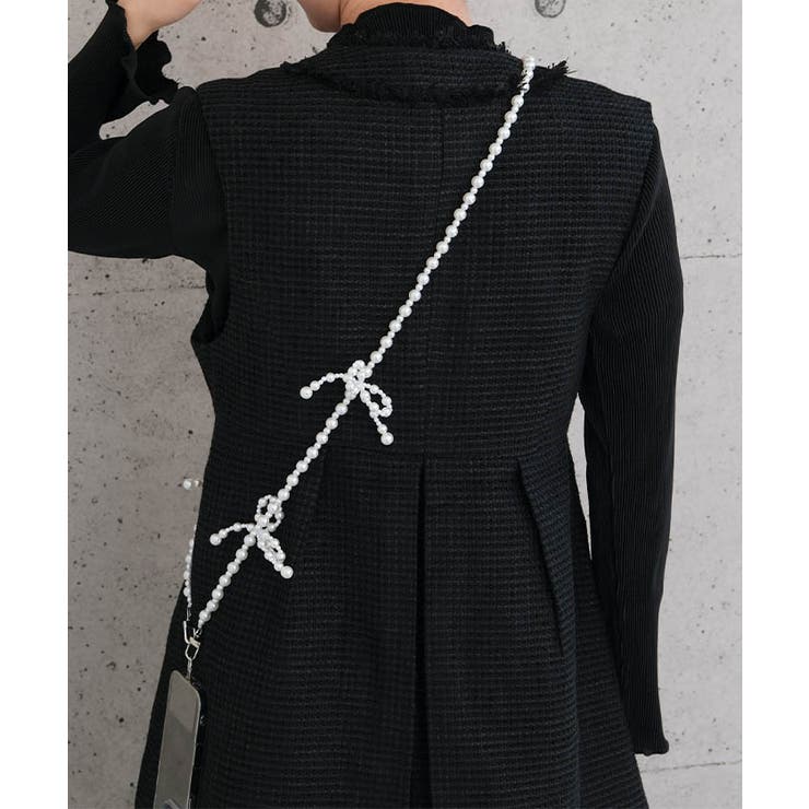 ビーズリボンストラップ レディース パール | aquagarage | 詳細画像5 