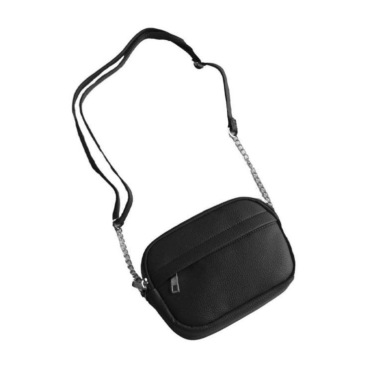 ブラック | チェーンミニショルダーバッグ レディース | aquagarage