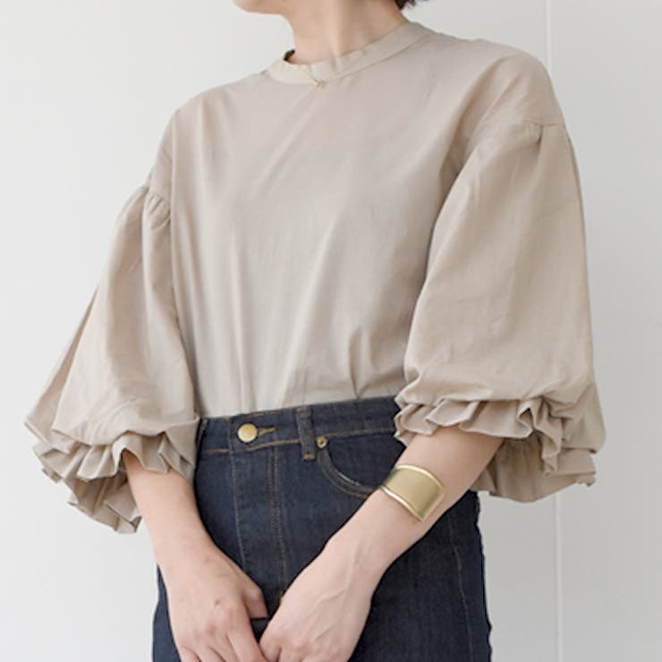 ベージュ | ブラウス トップス シャツ | aquagarage