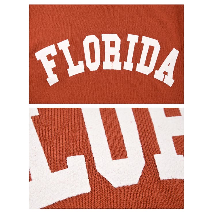 胸元のロゴプリントが存在感を高めてくれる！ロゴプリントニットトップス | aquagarage | 詳細画像13 