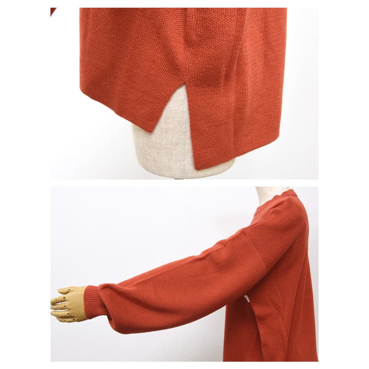 胸元のロゴプリントが存在感を高めてくれる！ロゴプリントニットトップス | aquagarage | 詳細画像16 