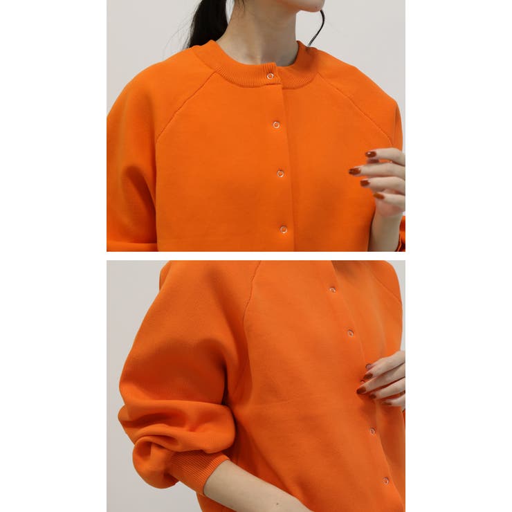 カジュアルにもきれいめにも着られる！スナップボタンニットカーディガン | aquagarage | 詳細画像12 