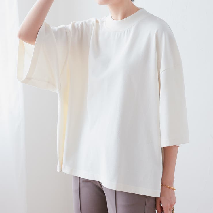 オフホワイト | 着やすさ抜群！ヘビーウェイトビックTシャツ | aquagarage