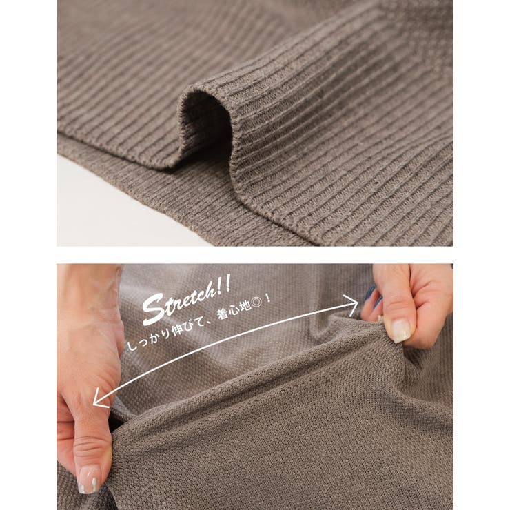 コーデの幅が広がる優秀アイテム!バックスリットニットベスト | aquagarage | 詳細画像6 