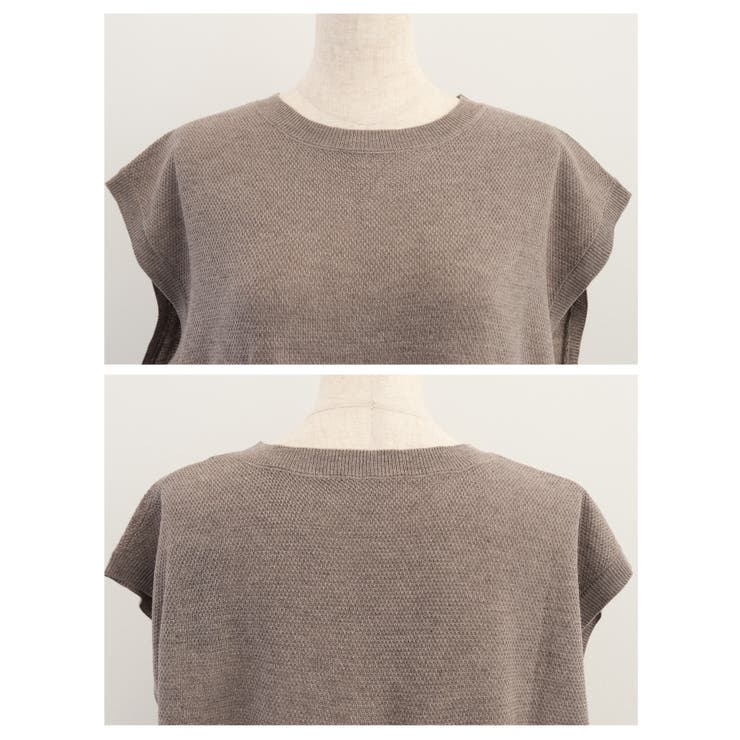 コーデの幅が広がる優秀アイテム!バックスリットニットベスト | aquagarage | 詳細画像7 