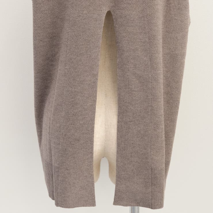 コーデの幅が広がる優秀アイテム!バックスリットニットベスト | aquagarage | 詳細画像8 