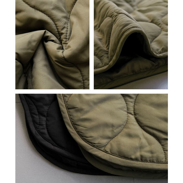 ウエストドロストキルティングコート 秋 冬 M | aquagarage | 詳細画像16 